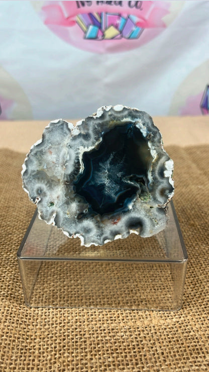 Argentinian Black Agate Geode